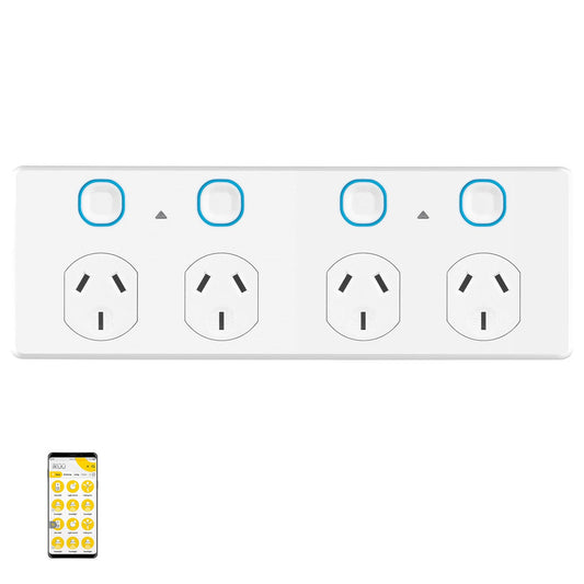 Ikuü Smart WiFi Quad Power Point