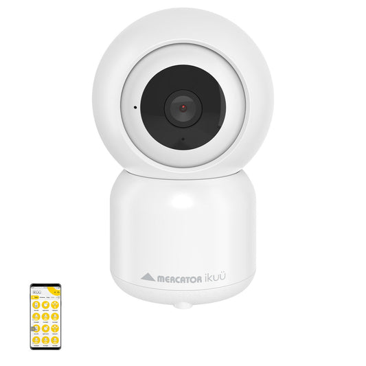 Ikuü Smart Wi-Fi Indoor Pan and Tilt Security Camera