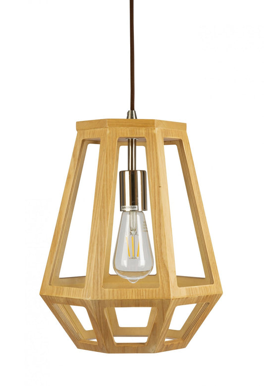 Santon 1 Light Timber Pendant