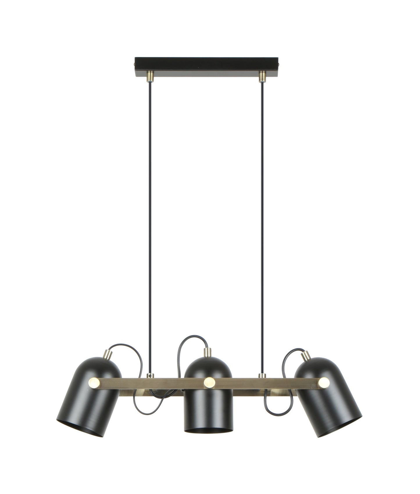 Tazza: Interior Ellipse Shade With Antique Brass Hardware Pendant Light