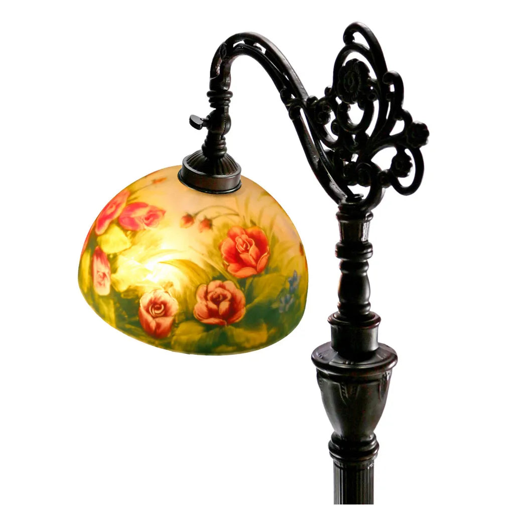 Handpainted Downbridge Floor Lamp