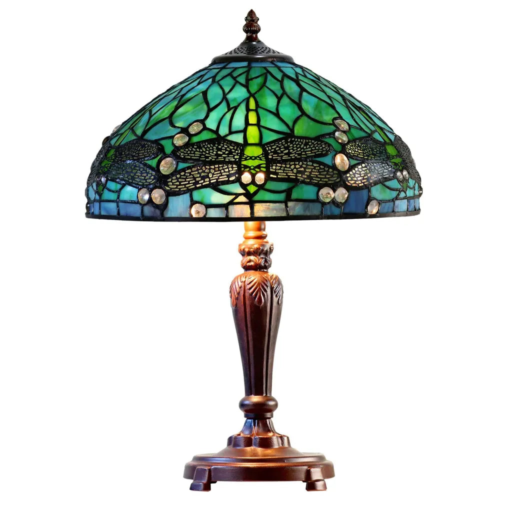 Sylvia Dragonfly Table Lamp 14 Inch