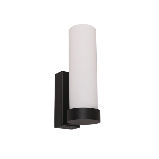 VARA: Interior Tubular Up Opal Glass Wall Lights