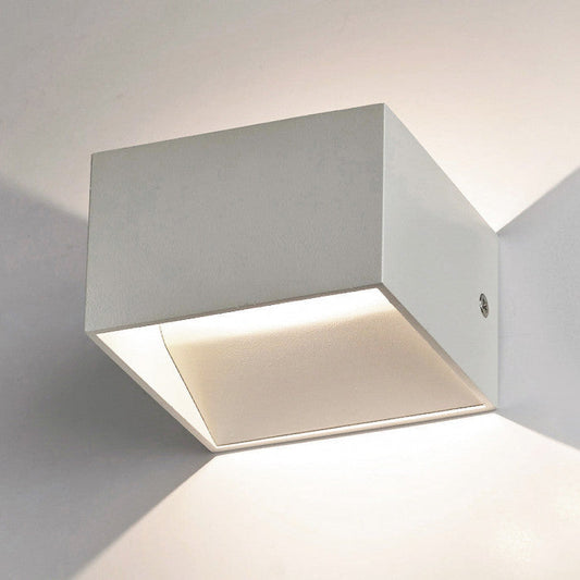 5W LED Metal Cube Wall Light