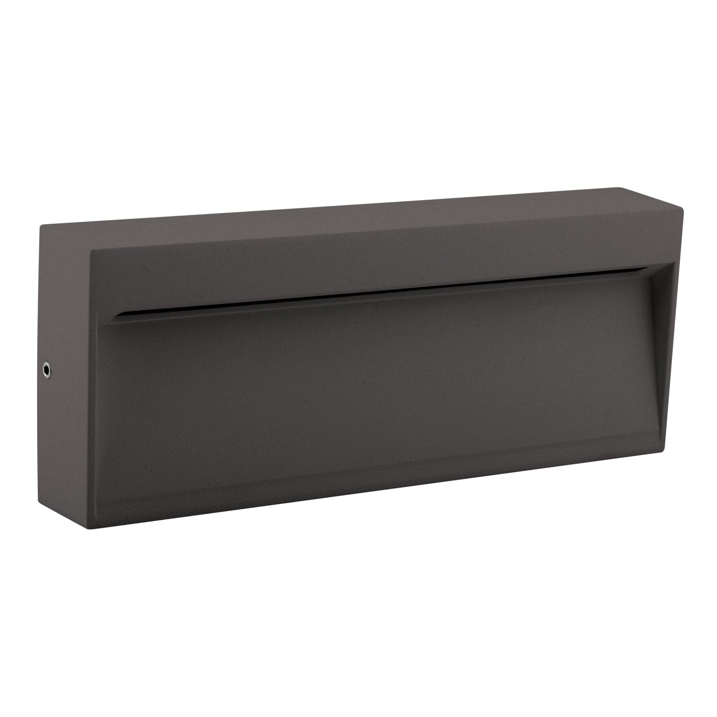 Zeke-8w Rectangle Wall Light Dark Grey