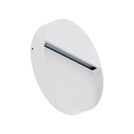 Zeke 9w Round Wall Bracket 12v White