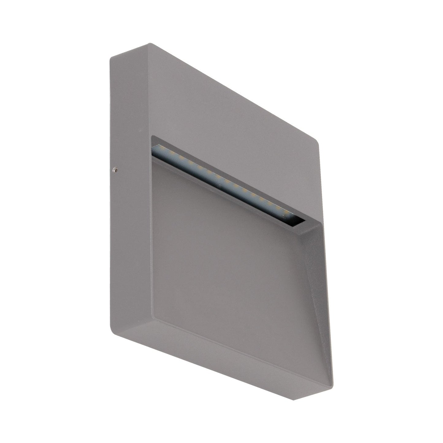 Zeke 9w Square Wall Bracket 12v Silver