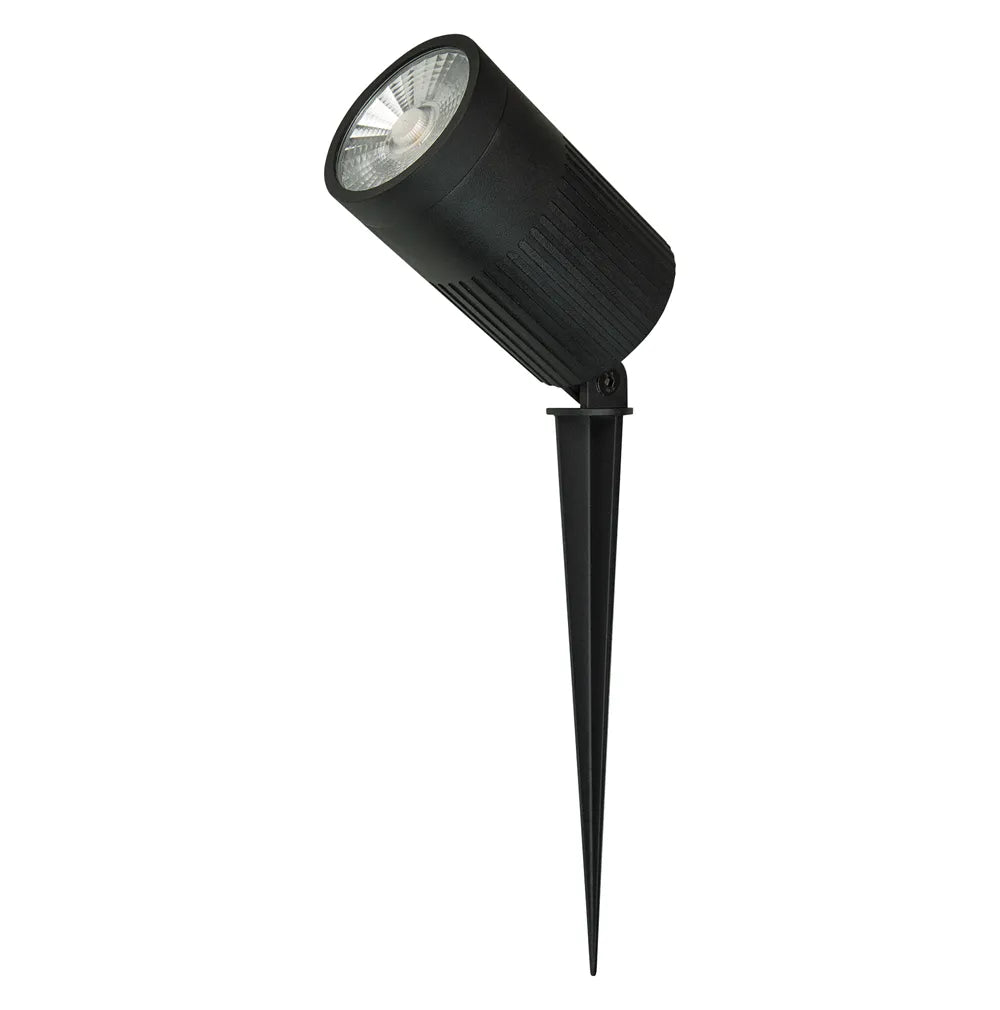 ZOOM-PRO 30W Garden Spike C/W Hood Black