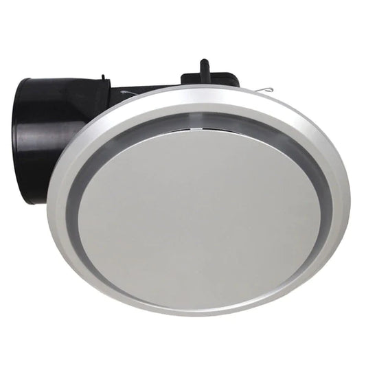 250MM Air Flush Exhaust Fan Silver