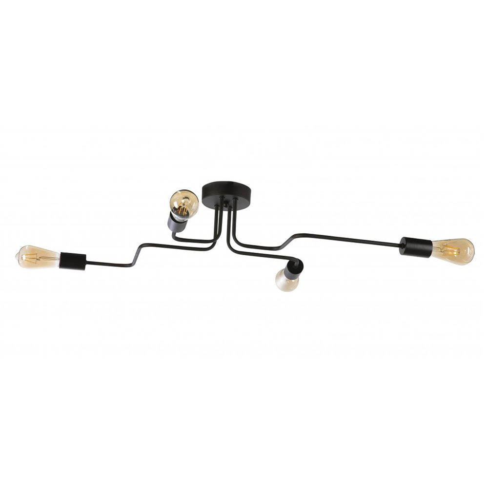 Clishe 4 Light Semi-Flush Mount Light