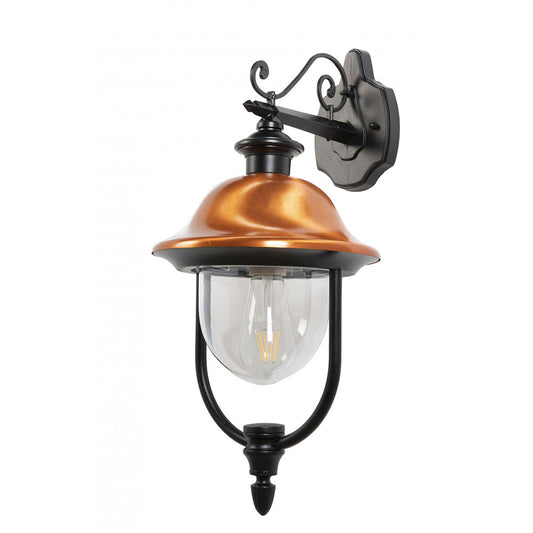 Copper Downward Wall Light