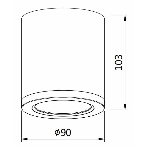 15w LED Surface Mount Light