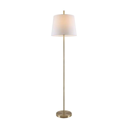 Dior Floor Lamp  White / Ab