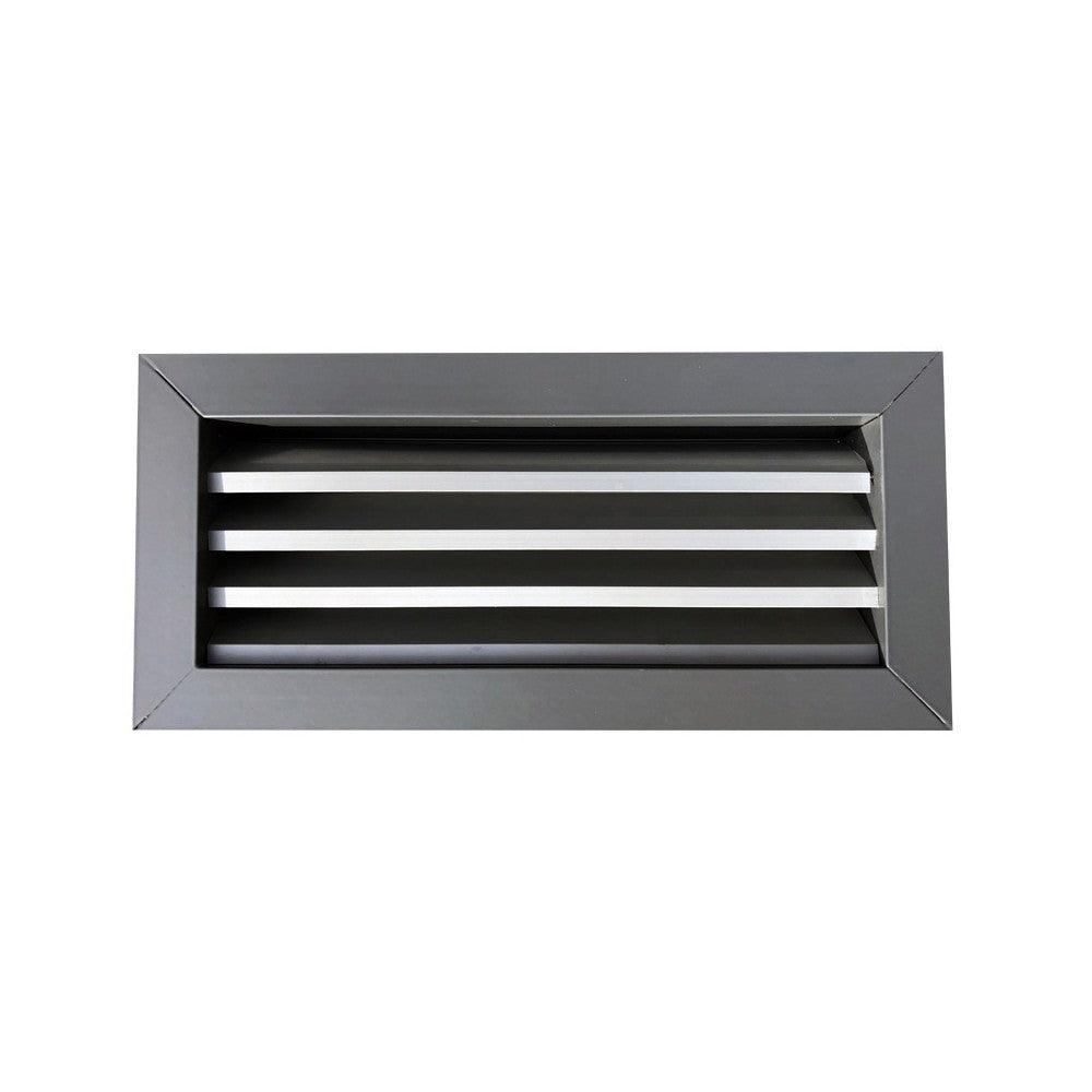 150mm Premium Exterior Aluminium Vent With Duct Adapter