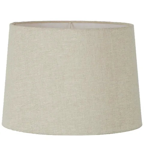 Linen Drum Lamp Shade XXXL Light Natural