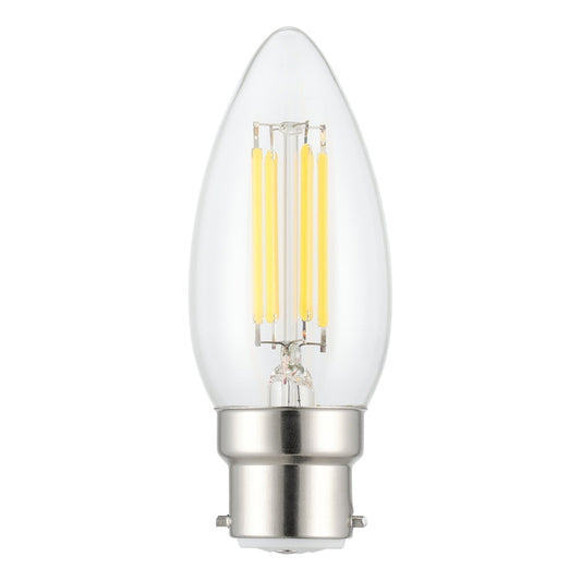 Eglo B22 LED Candle Globes - 3000K