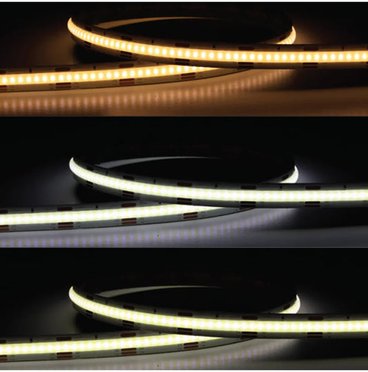 LED COB STRIP KIT 2M 6W/M 2.7-6.5K TUNABLE CRI>90 BLUETOOTH