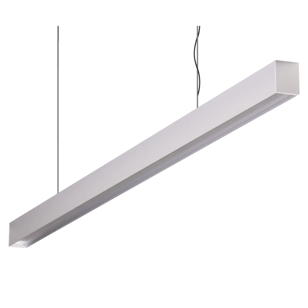 MAXI-40 1.2M Pendant Aluminium Low Diffuser 3K