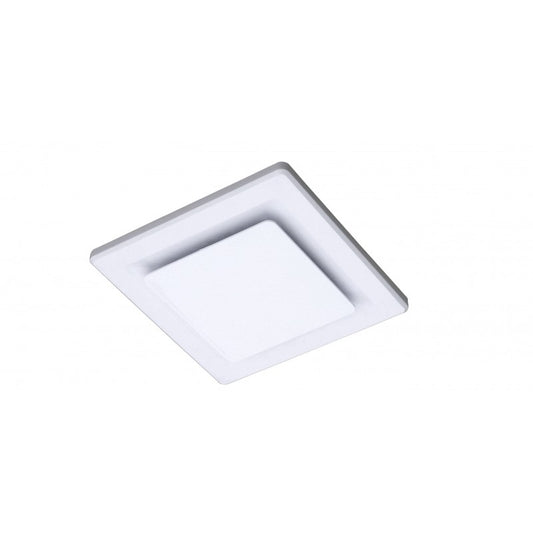 Ovation 250 Universal- 295mm Cut-Out, 150mm Outlet, Side Duct Exhaust Fan - Square White
