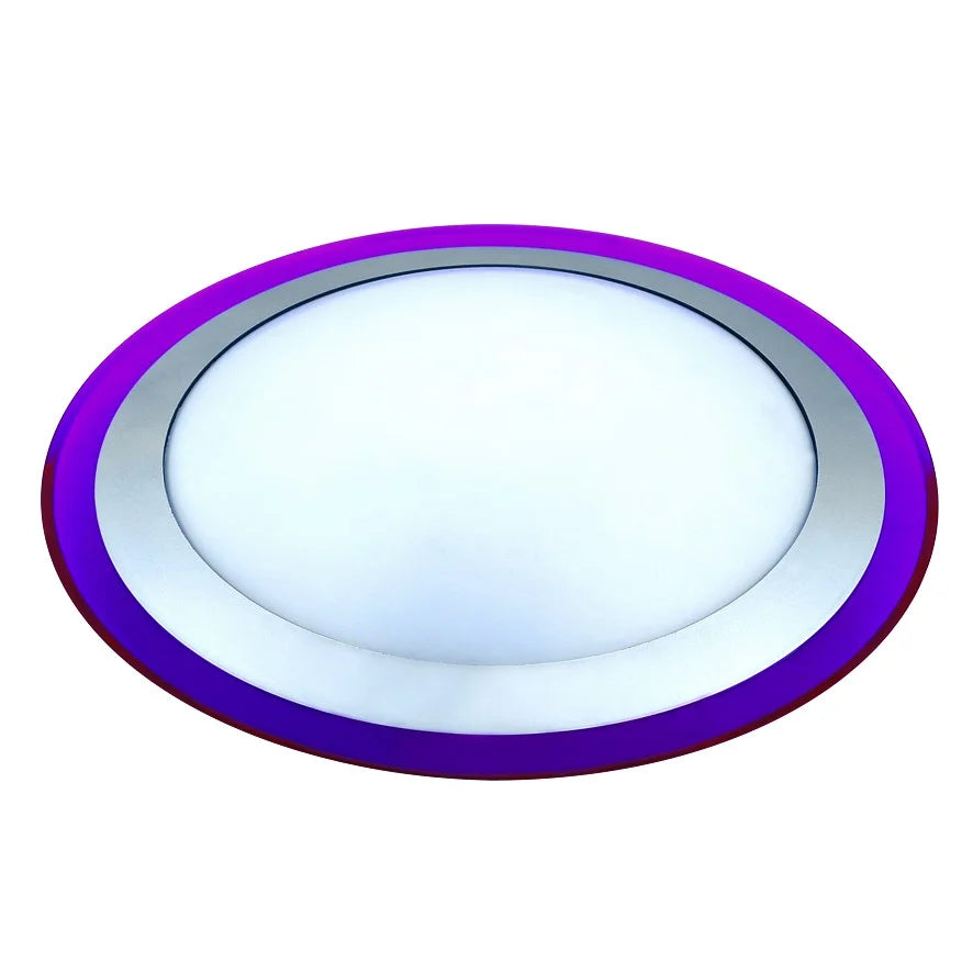 Saturn Star Round Ceiling Light, Tri Colour LED