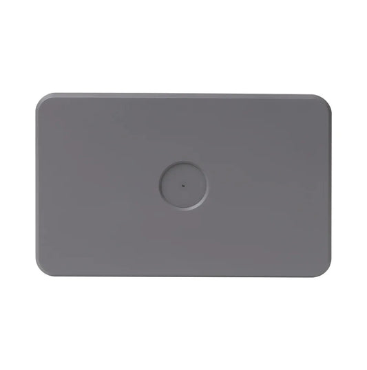 SAL AMBIENCE FACE PLATE 1 GANG SEMI - GLOSS GREY