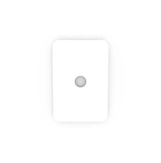 SAL AMBIENCE LARGE FACE PLATE GANG - GLOSS WHITE