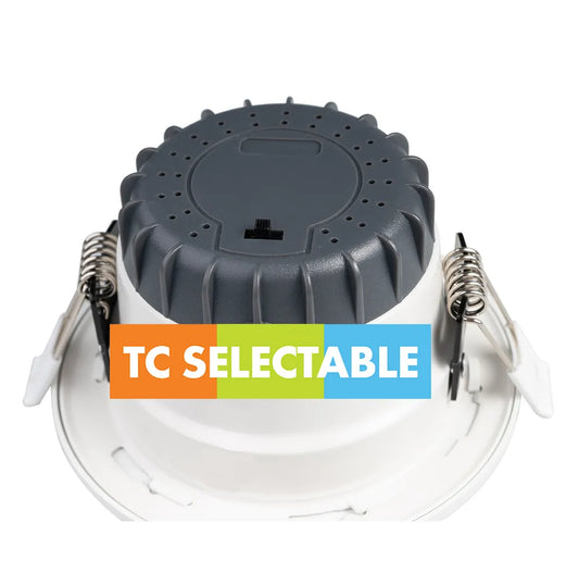 DOWNLIGHT/TC/DIMMABLE/10W/FP/WH