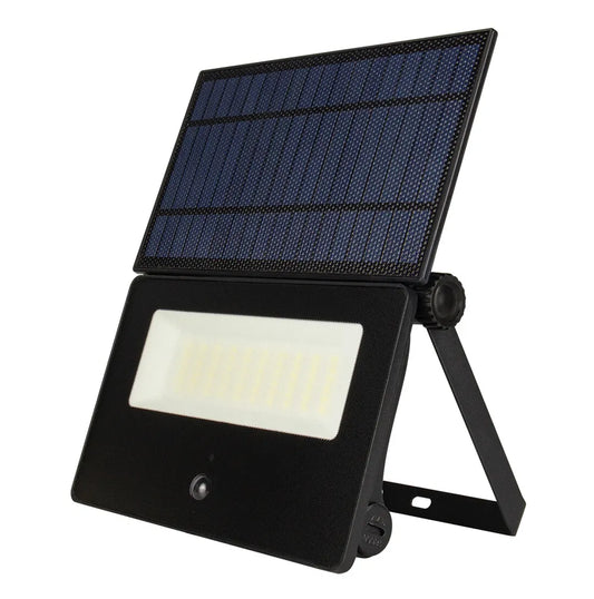 SAL SOLAR LED FLOODLIGHT SALRAY >3000lm 6.5K IP65 BLACK