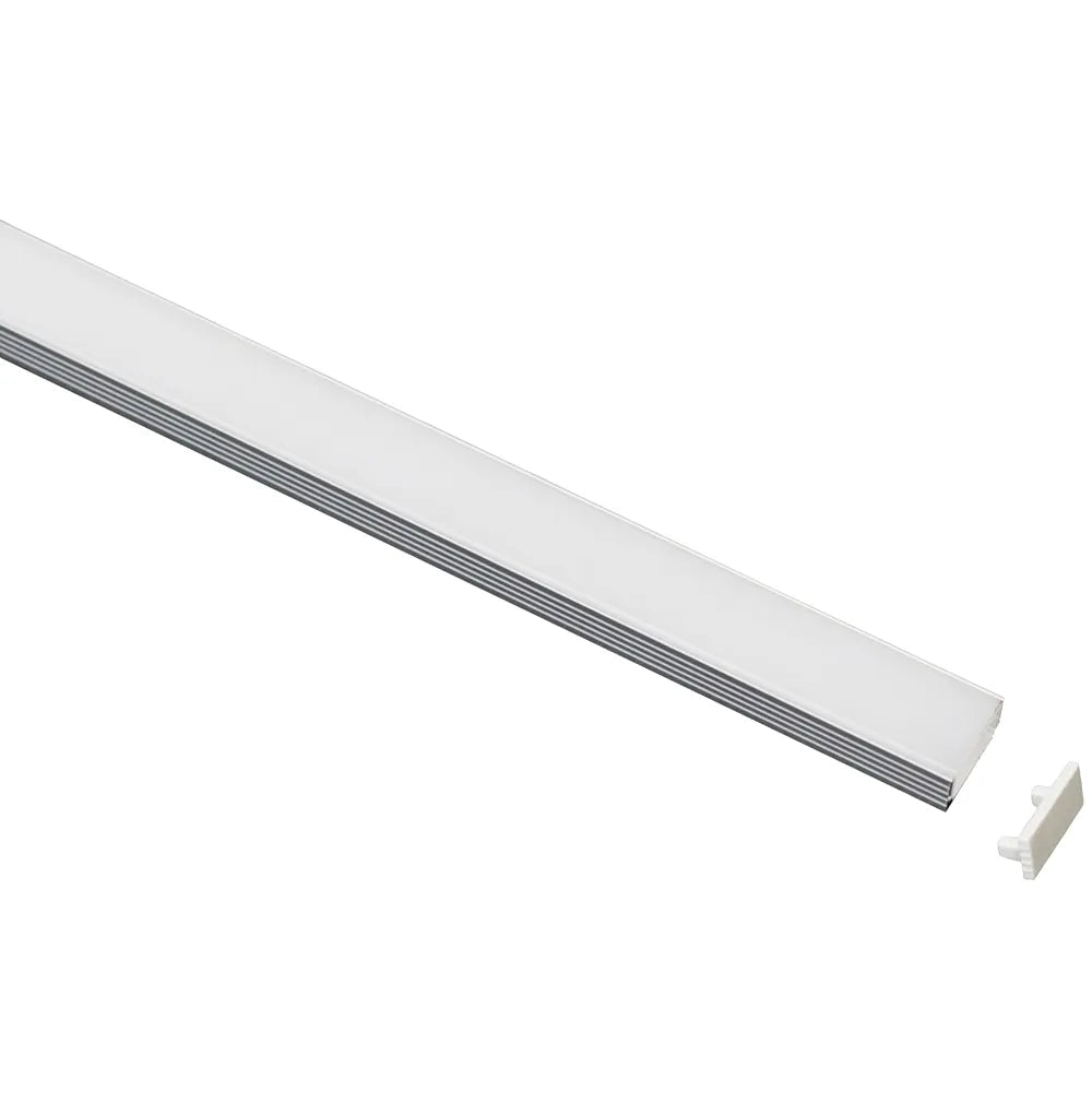 STRIP CHANNEL TRIMLESS 2M SILVER *