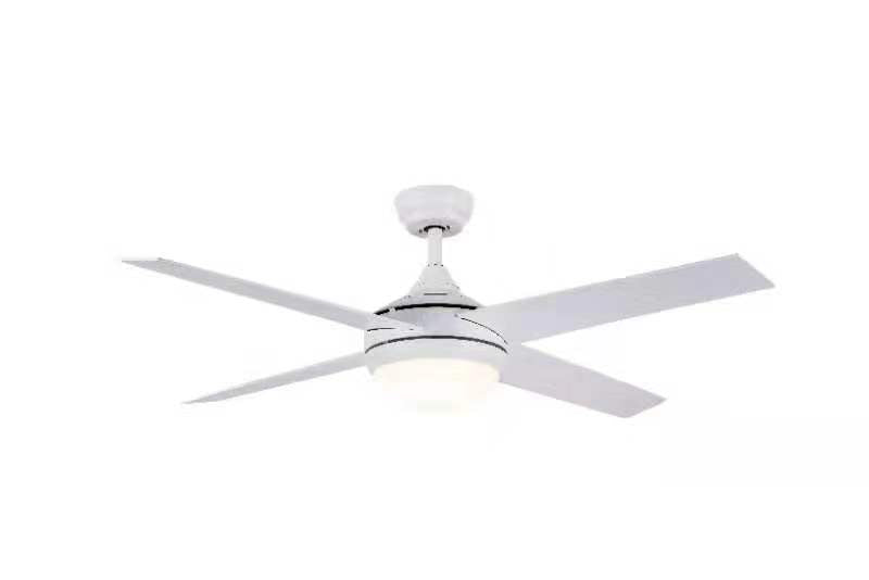 Ceiling Fan With LED Light - White