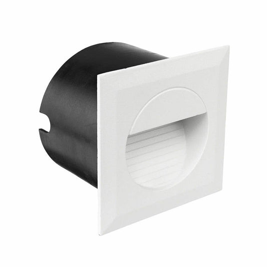 Lachlan 1.2w LED Square Recessed Step Light