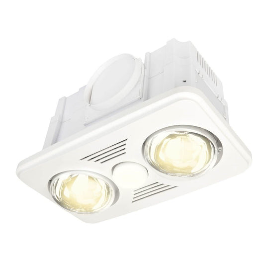Velocity Ii Duo 3 In 1 Bathroom Heat Light Exhaust Fan