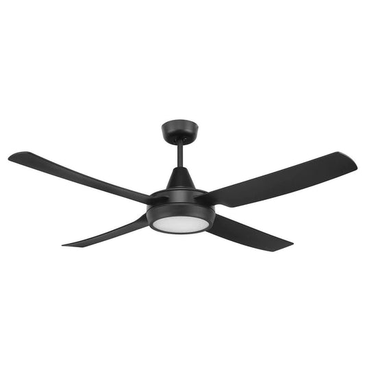 Cruze 52" Ezy-Fit Abs 4 Blade Ceiling Fan With 18w LED Tri Colour Light