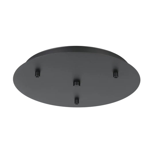 Ceiling Plate Only H/L 3Xl/H Black