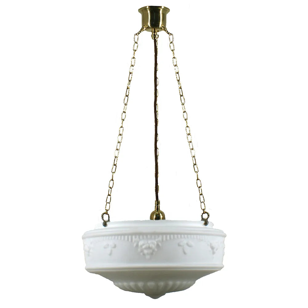 Senator 11" 3 Chain Susp Brown Cloth