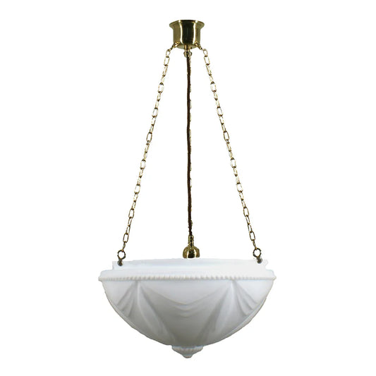 Empire 14" 3 Chain Susp Brown Cloth