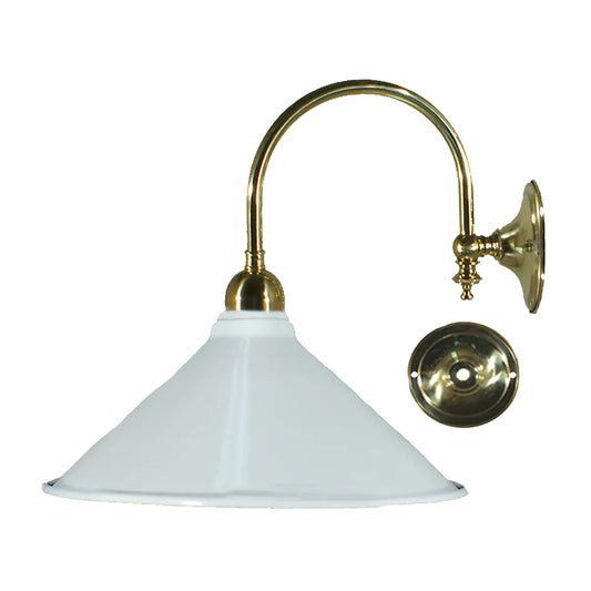 Edwardian 250mm White-Luke 1lt W/B