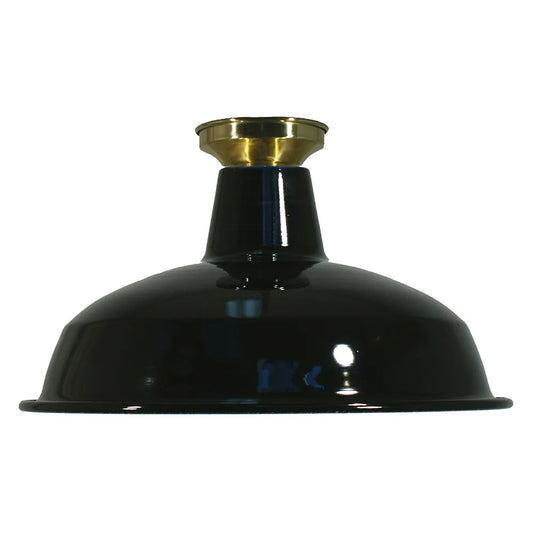 Warehouse 300mm Black Batten Fix