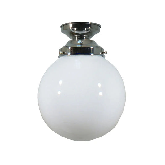 Sphere 8" Opal/G Batten Fix