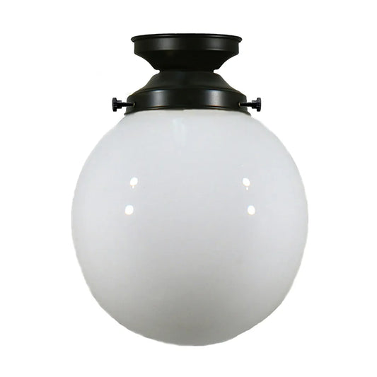 Sphere 6" Opal/G Batten Fix