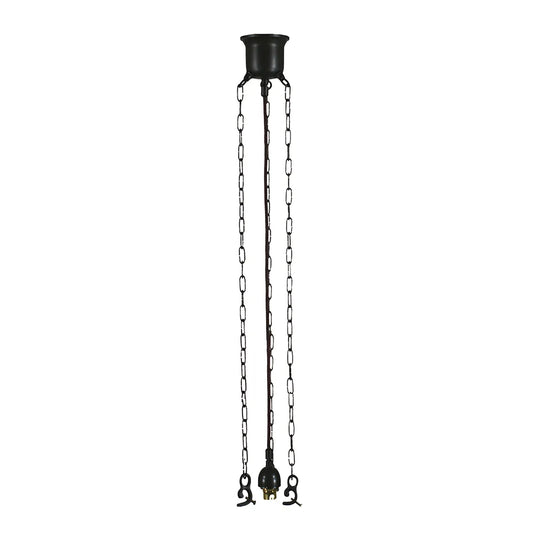 3 Chain Suspension Black Cord 3026001