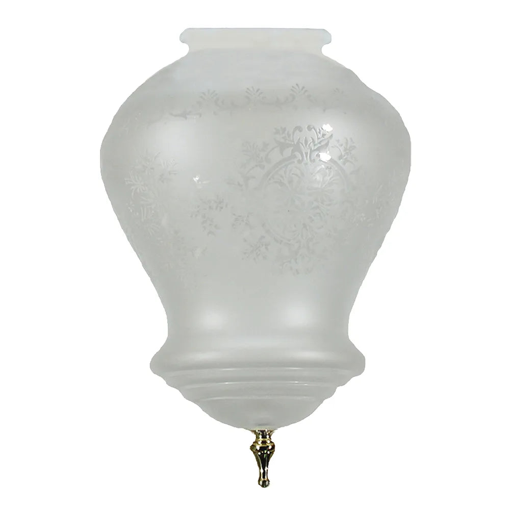 Cambridge Large P/B Finial- 4 1/4" Fitter