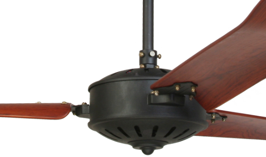 Air Orleans 132cm Sandy Black Incl Rosewood Blades Ceiling Fan