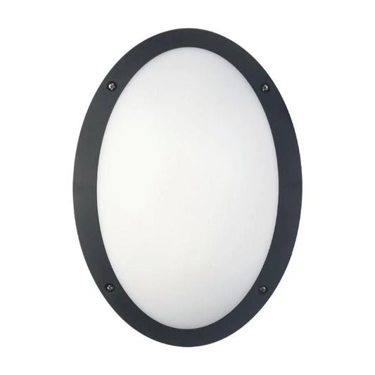 BULK: Oval LED Exterior Bulkhead Lights IP66 IK10