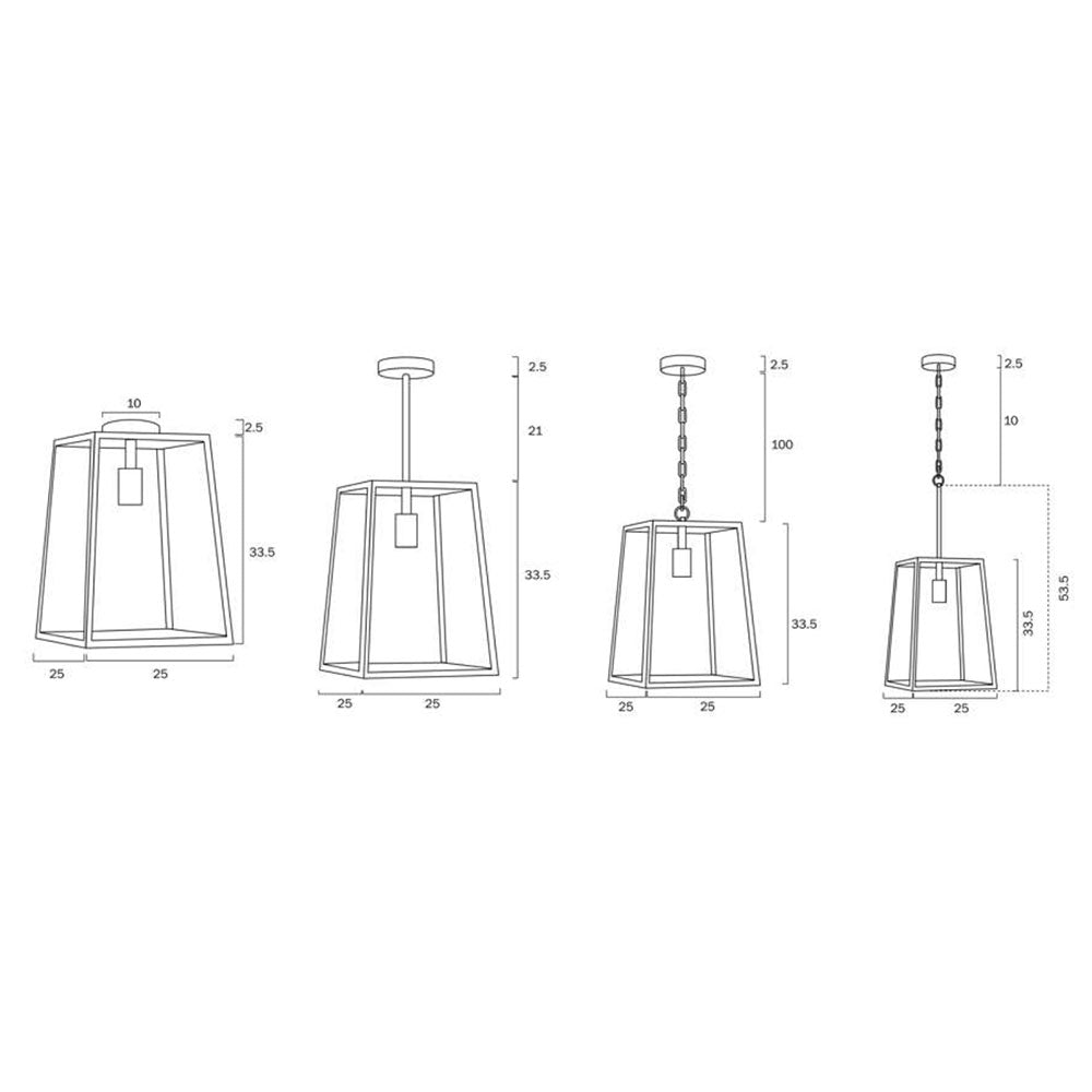 Cantena Large Pendant