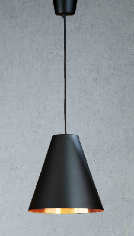 Conrad Black Copper Pendant