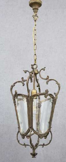 Espagnol Antique Bronze Pendant