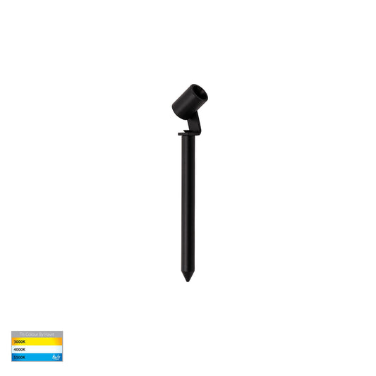 Garden Spike or Surface Mounted Spotlight Aluminium Black