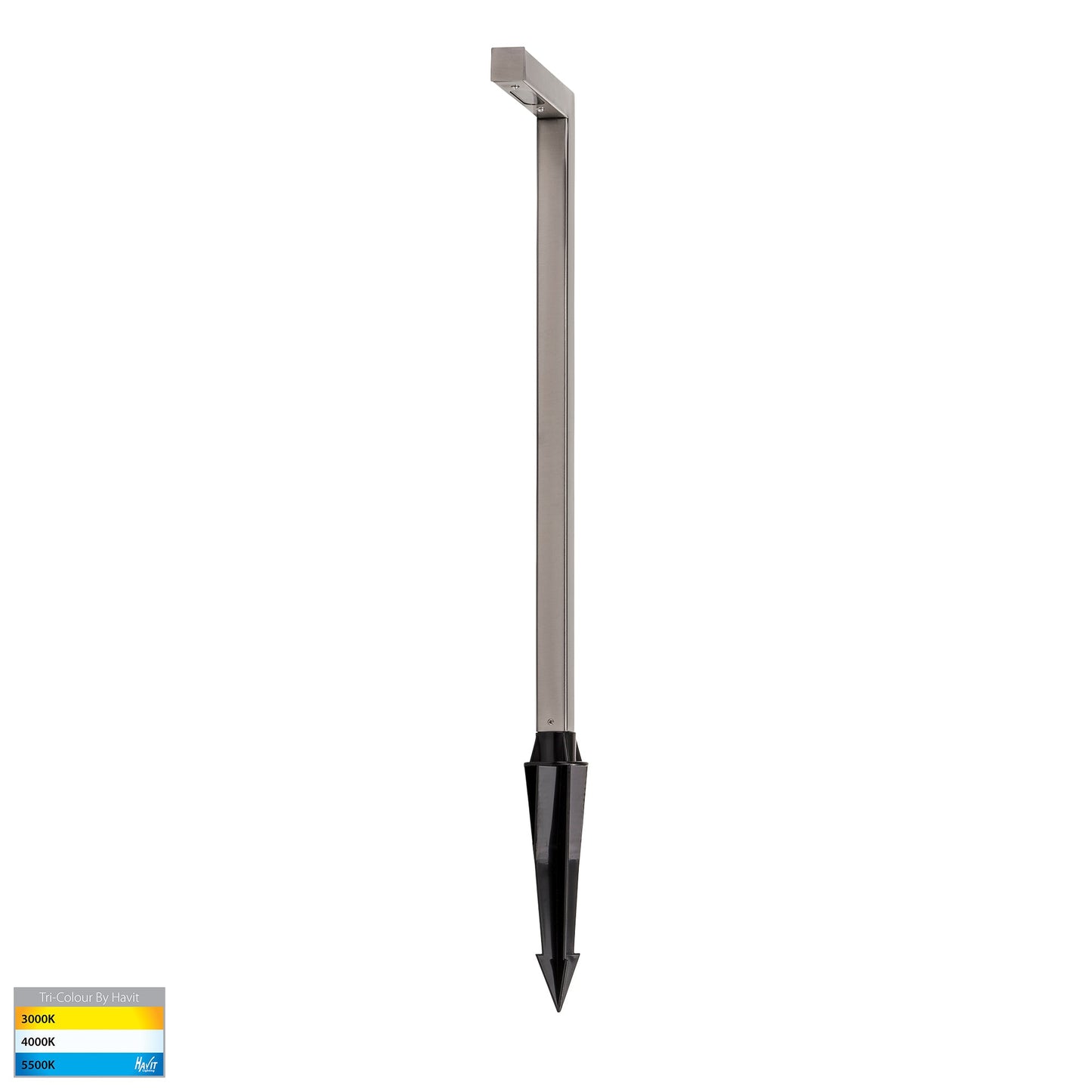 Square 316 Stainless Steel Garden Spike Light