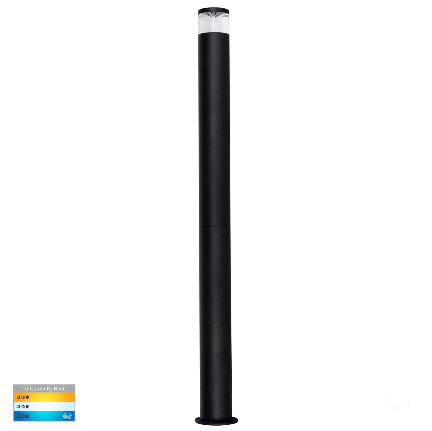 Black Bollard Extension - Used for HV1601-Blk Or HV1602-Blk